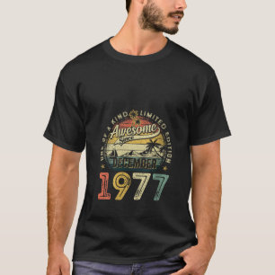 Camiseta Mulheres Incríveis Desde Dezembro 1977 48 Anos 48