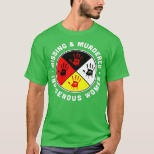 Camiseta Mulheres indígenas desaparecidas e assassinadas