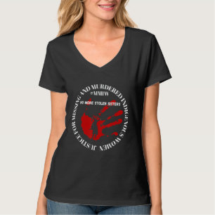 Camiseta Mulheres Indígenas Desaparecidas e Assassinadas Mm