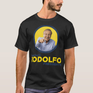 Camiseta Mulheres Ingeniero Rodolfo Presidente 2022 VNeck