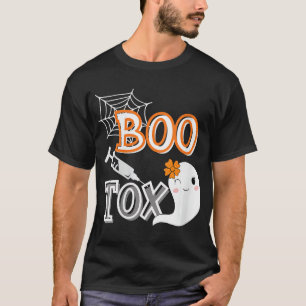 Camiseta Mulheres Injetor de Enfermeiro BOO-Tox Bot de Ench