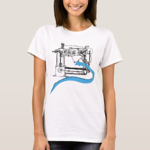 Camiseta Mulheres inteligentes que sew (a cor 2)