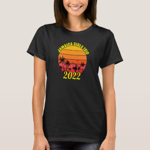 Camiseta Mulheres Jamaica Meninas Viagem 2022 Férias De Ver