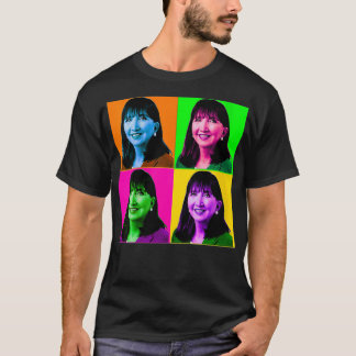 Camiseta Mulheres Jo Jorgensen é o presidente Pop Art Graph