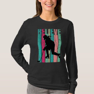 Camiseta Mulheres Jogadoras De Hóquei No Gelo Raparigas Ins