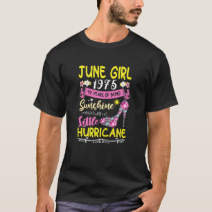 Camiseta Mulheres Juntas Meninas 1975 47 Anos Incrível Desd