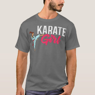 Camiseta Mulheres Karate Fighter Black Belt Formação B