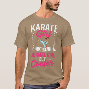 Camiseta Mulheres Karate Fighter Black Belt Formação B