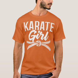 Camiseta Mulheres Karate Fighter Black Belt Formação B