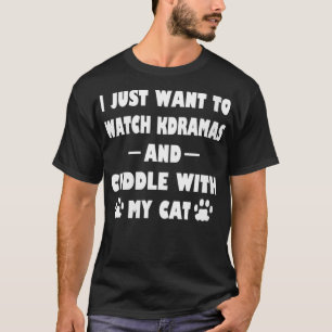 Camiseta Mulheres Kdrama Apenas Assista Kdramas e Junte-Se