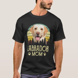 Camiseta Mulheres Labrador Mãe Cão Cachorro Mãe Pai Cach