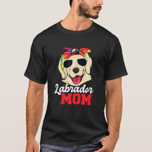 Camiseta Mulheres Labrador Mãe, Dono de Animais de estima