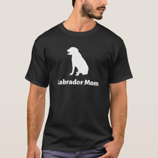 Camiseta Mulheres Labrador Mãe T