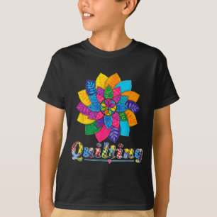 Camiseta Mulheres Legais de Patchwork Costura Amam Padrões 