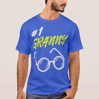 Camiseta Mulheres Legal Dizendo Avó Imparidade Visual Glass