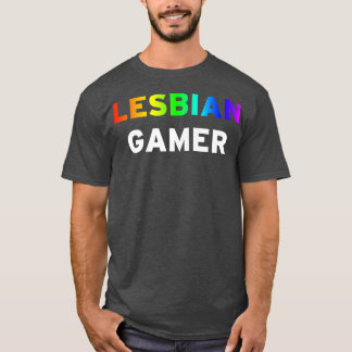 Camiseta Mulheres LGBT LGBT Lésbicas Queer Amando Presente