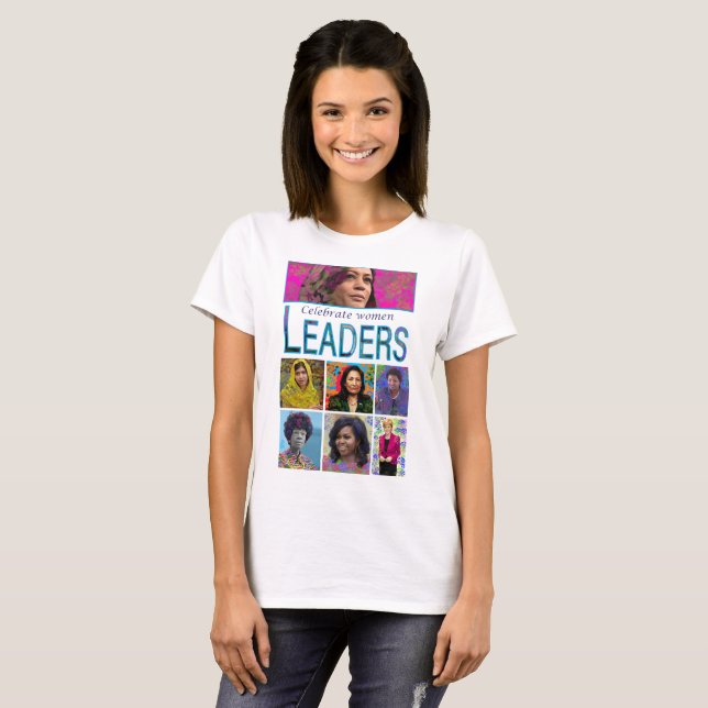Camiseta Mulheres Líderes (Frente Completa)