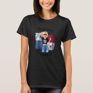 Camiseta Mulheres loiras do Panamá princesa linda mãe panam
