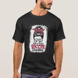 Camiseta Mulheres Loucas E Orgulhosas Vovó Mensagem Bun Leo