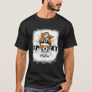 Camiseta Mulheres Loucas Mama Halloween Caveira Mágica Brux