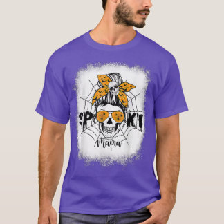 Camiseta Mulheres Loucas Mama Halloween Caveira Mágica Brux