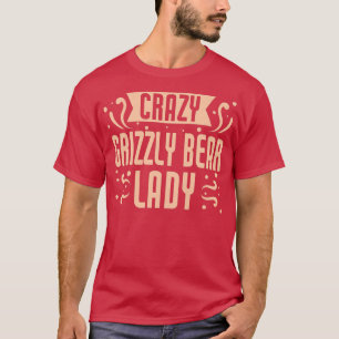 Camiseta Mulheres Loucas Ursinhas Grizzly - Bea Grizzly Eng
