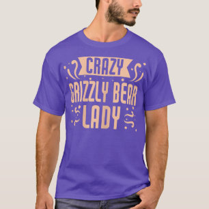Camiseta Mulheres Loucas Ursinhas Grizzly - Bea Grizzly Eng