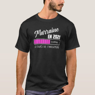 Camiseta Mulheres Madrinha Em 2021 Carregando Futura Madrin