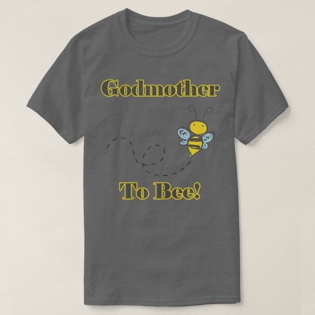 Camiseta Mulheres Madrinha Para Ser Anúncio De Gravidez (Frente do Design)