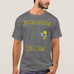 Camiseta Mulheres Madrinha Para Ser Anúncio De Gravidez