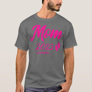 Camiseta Mulheres Mãe 2023 Carregando Gravidez Fusão de Anú