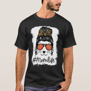 Camiseta Mulheres Mãe A Vida Mensageira De Bun Basquete Lan