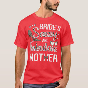 Camiseta Mulheres Mãe Atrevida Da Noiva Chuva De Presentes