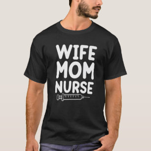 Camiseta Mulheres Mãe Enfermeira Engraçada Leopardo Leopard