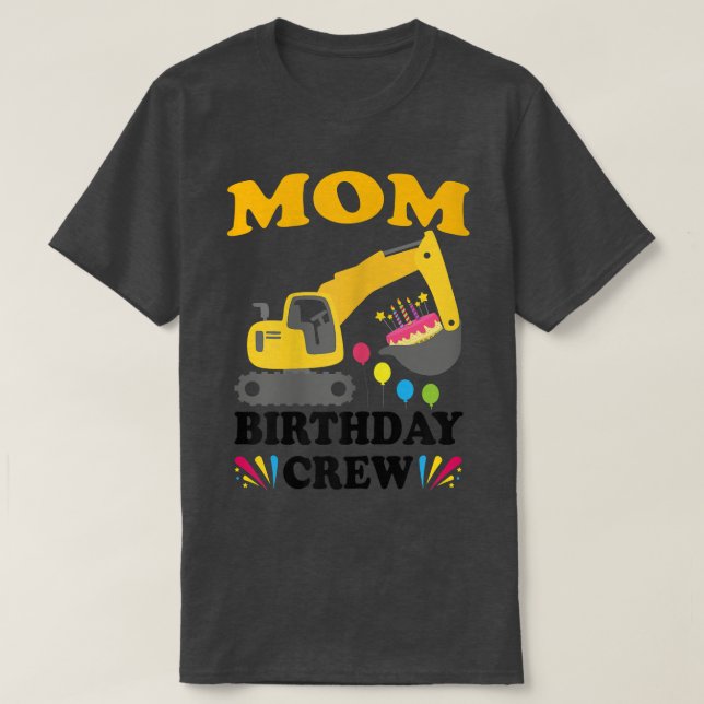 Camiseta Mulheres Mãe, Passageiro de Construção da Tripulaç (Frente do Design)