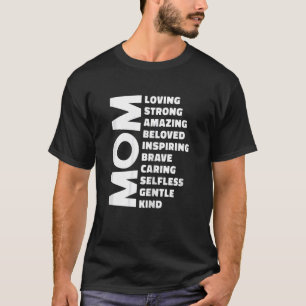 Camiseta Mulheres Mães Mãe Dizendo Motif