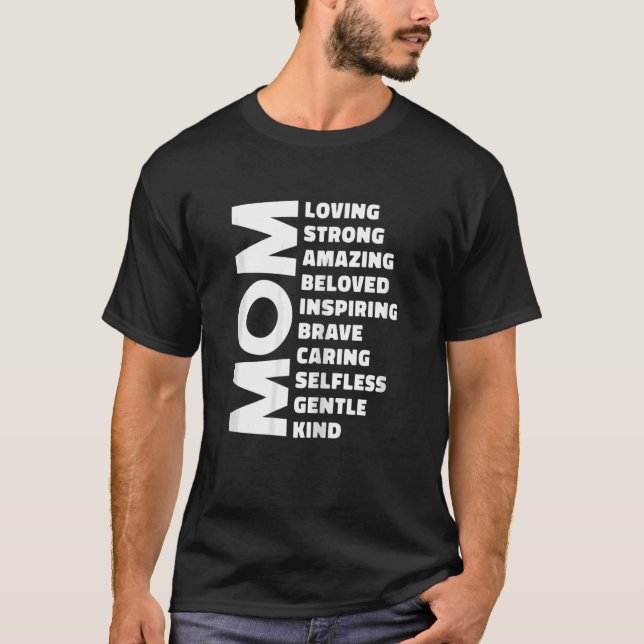 Camiseta Mulheres Mães Mãe Dizendo Motif (Frente)