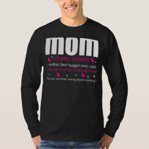 Camiseta Mulheres Mães Mamãe Engraçada Engraçada Melhor Vid