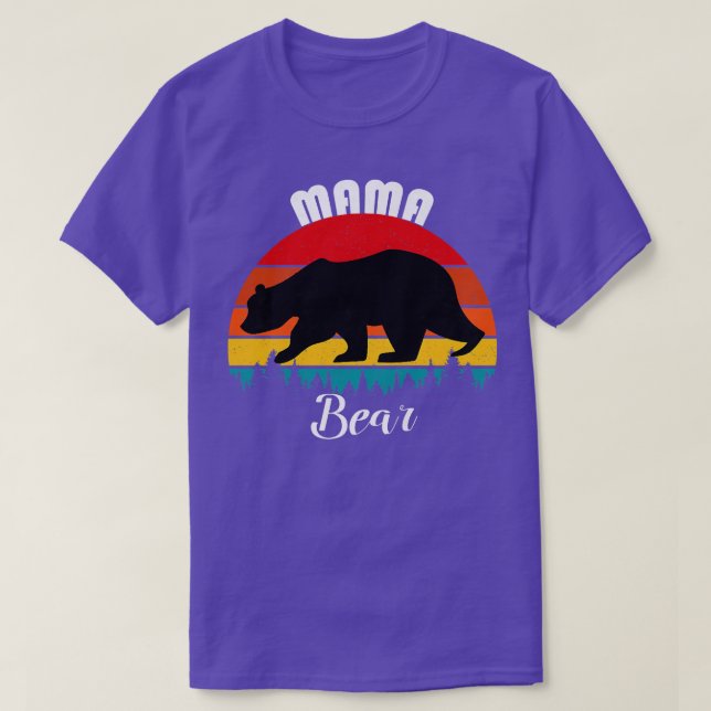 Camiseta Mulheres Mama Bear Premium (Frente do Design)