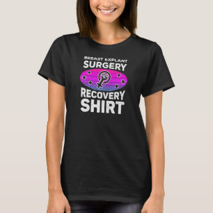 Camiseta Mulheres Mama Remoção do Implante Reprodução Cirur