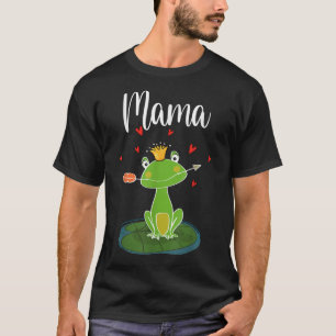Camiseta Mulheres Mama Sapo Dia de as mães Bonito Oferece M