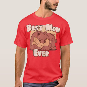 Camiseta Mulheres Mama urso Fofo Ursinho Bonito com mãe de