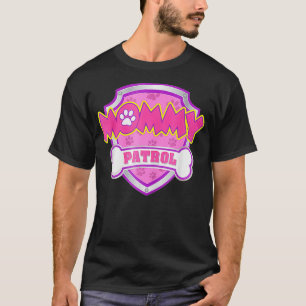 Camiseta Mulheres Mamães Patrulham Engraçada Mãe Festa de P