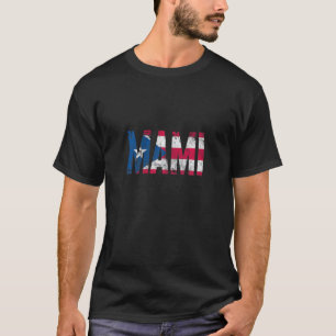 Camiseta Mulheres Mami porto-riquenha Mãe Mamãe Mãe Porto-R