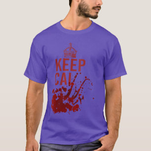 Camiseta Mulheres Mantém Calma Brutalmente Divertido Filme