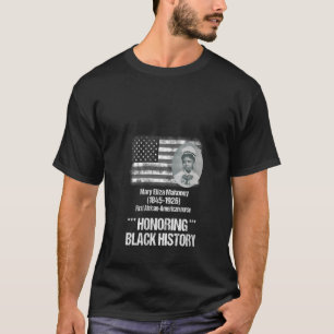 Camiseta Mulheres Mary Eliza Mahoney primeiro afro-american