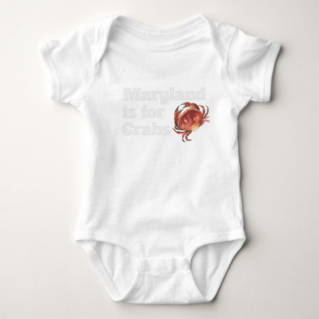 Camiseta MULHERES - Maryland é para Caranguejos (Frente)