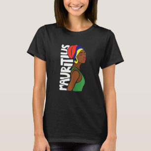 Camiseta Mulheres Maurícia Pavilhão Maurício Patrimônio Afr