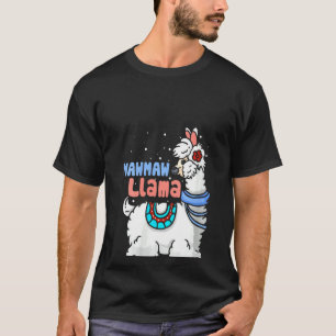 Camiseta Mulheres Mawmaw Llama Matando Família Paja