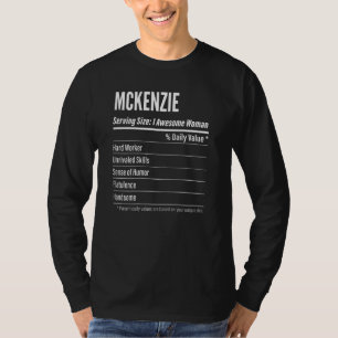 Camiseta Mulheres Mckenzie Fatos Nutricionais Que Servem Ca